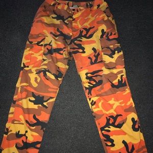 Zumiez Orange camp pants